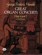 Great Organ Concerti, Op. 4 and Op. 7 Organ sheet music cover